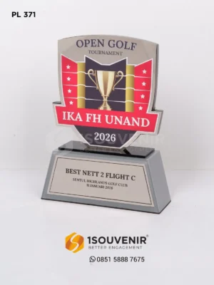 Plakat Logam Apresiasi Open Golf...