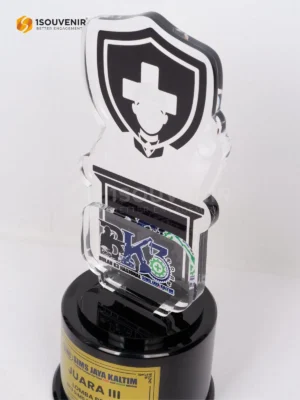 Plakat Akrilik Juara III Lomba P5M BK3 dari...