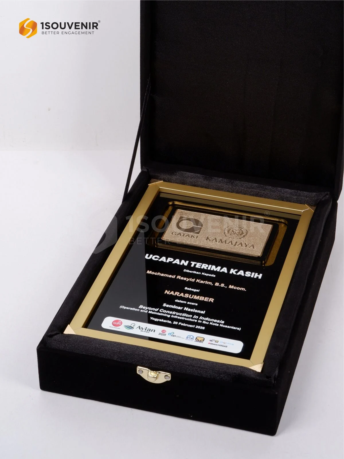 Plakat Frame Ucapan Terima Kasih untuk Narasumber Seminar Nasional Beyond Construction in Indonesia 3 DETAIL2-PF312 Plakat Frame Semnas Beyond Construction