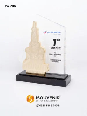 Plakat Akrilik Penghargaan Best...