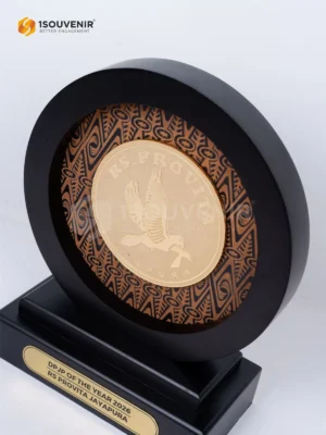 Plakat Kayu Bulat Penghargaan DPJP...