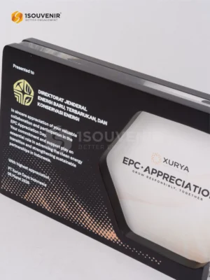 Plakat Kayu Akrilik Penghargaan EPC Appreciation...