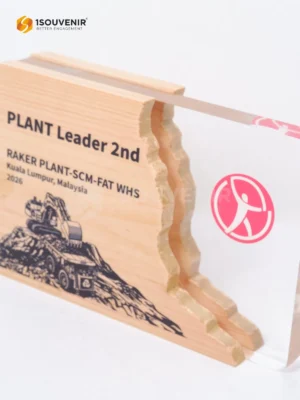 Plakat Kayu Akrilik Kenang-kenangan Plant...