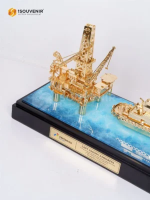 Miniatur Rig Offshore Pertamina...