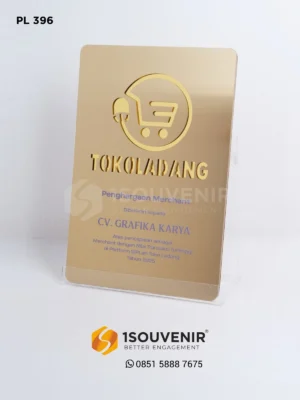 Plakat Logam SIPLah Toko Ladang Penghargaan...