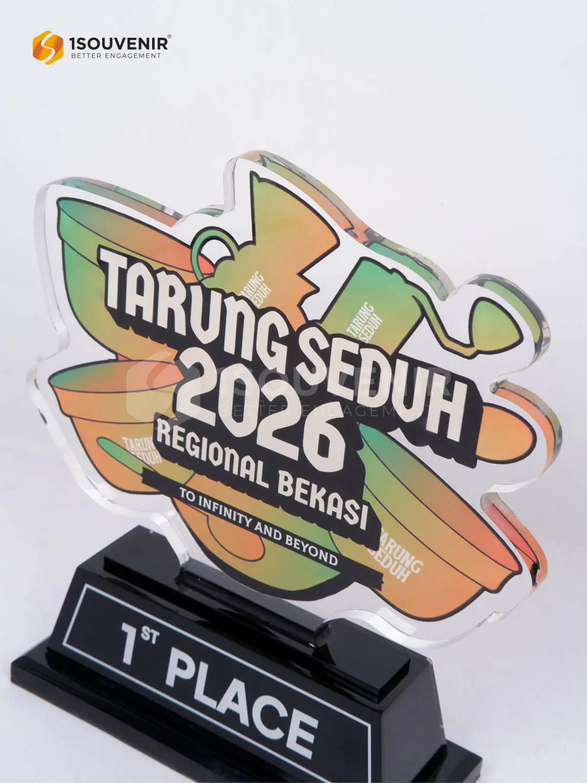 Plakat Akrilik 1st Place Tarung Seduh 2026 2 DETAIL-PA805 Plakat Akrilik Tarung Seduh