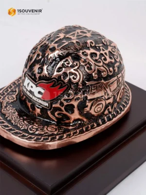 Miniatur Helm Ukir PT KPC