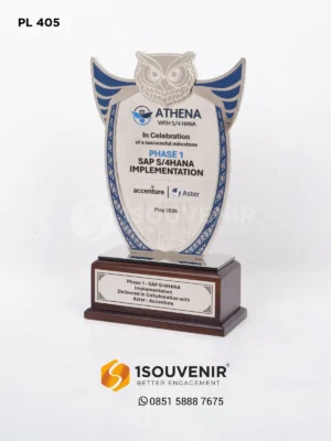 Plakat Logam Athena Phase 1 SAP...