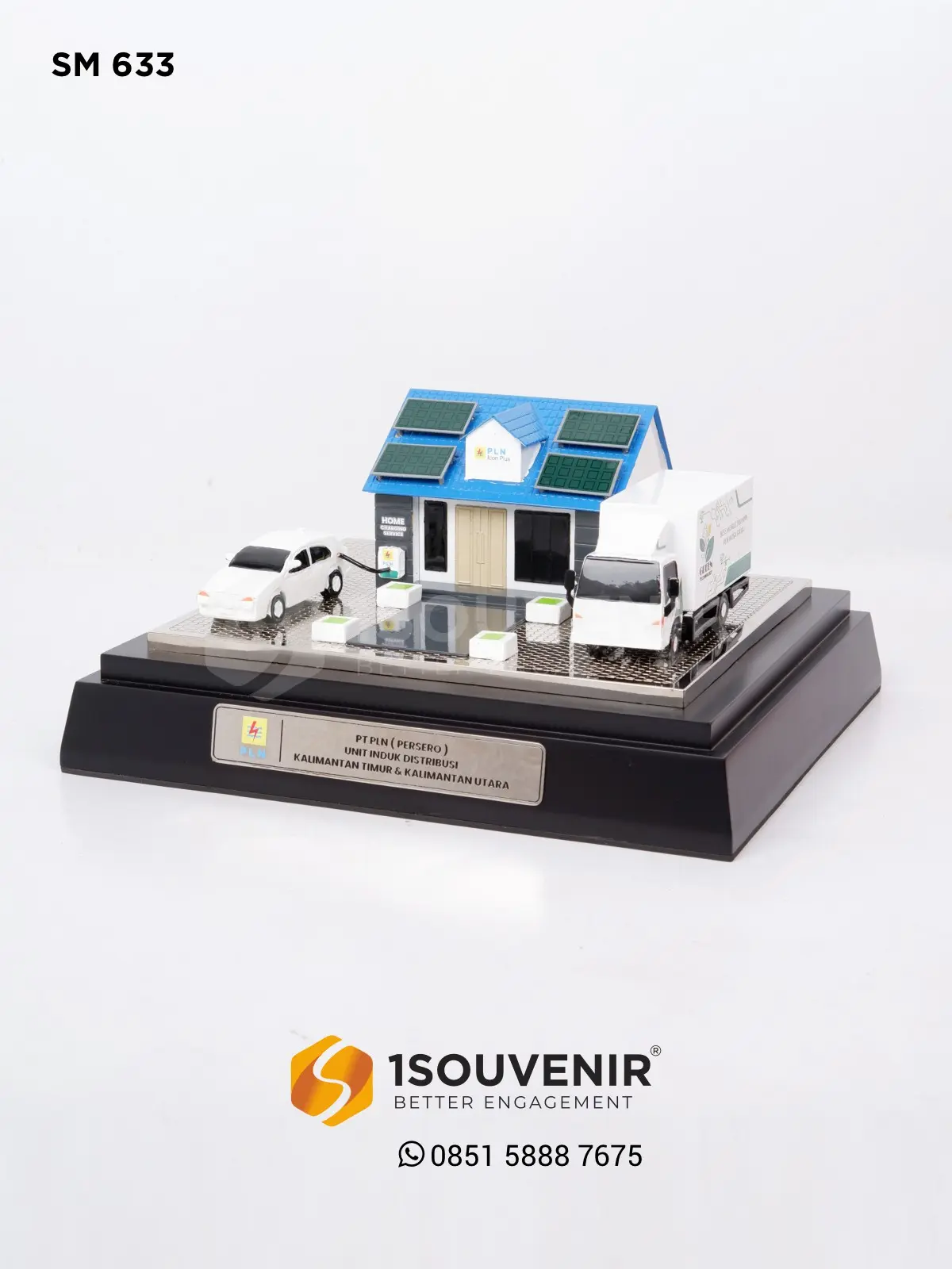 Miniatur Home Charging Service PT PLN UID Kalimantan Timur dan Kalimantan Utara 1 SM633 Miniatur Home Charging Service