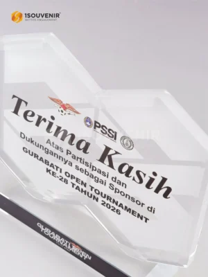 Plakat Akrilik Ucapan Terima Kasih...