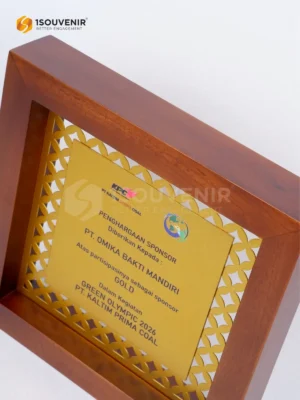 Plakat Frame Penghargaan Sponsor...