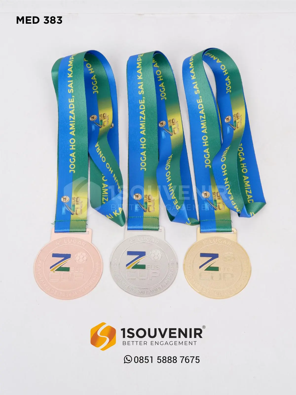 Medali Penghargaan Zeus Cup 1 MED383 Medali Zeus Cup