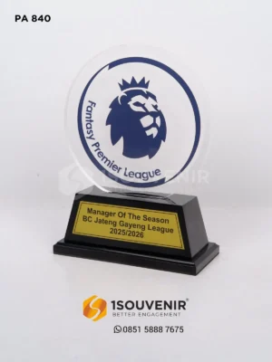 Plakat Akrilik Manager of The Season BC Jateng...