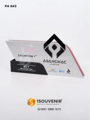 Plakat Akrilik V Pool Champion Abangmac League