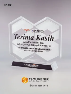 Plakat Akrilik Ucapan Terima Kasih...