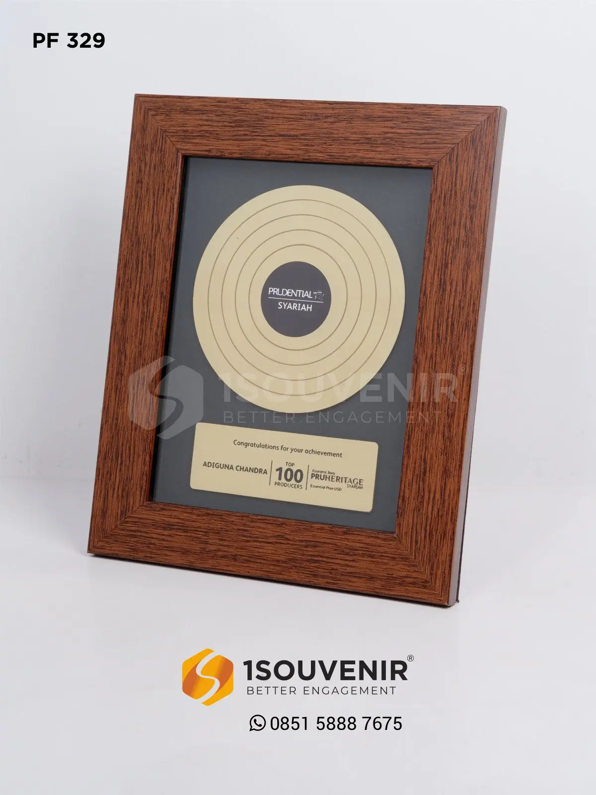 Plakat Frame Top 100 Producers Prudential Syariah 1 PF329 Plakat Frame Top 100 Producers