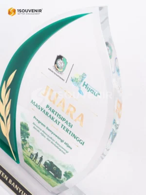 Plakat Akrilik Partisipasi Masyarakat...