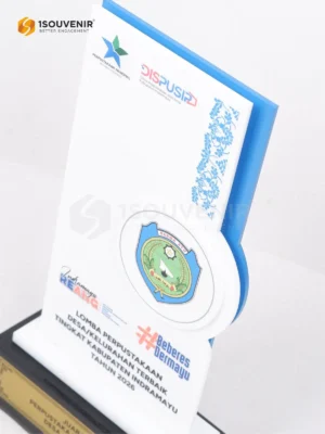Plakat Akrilik Lomba Perpustakaan Desa/Kelurahan Tingkat...