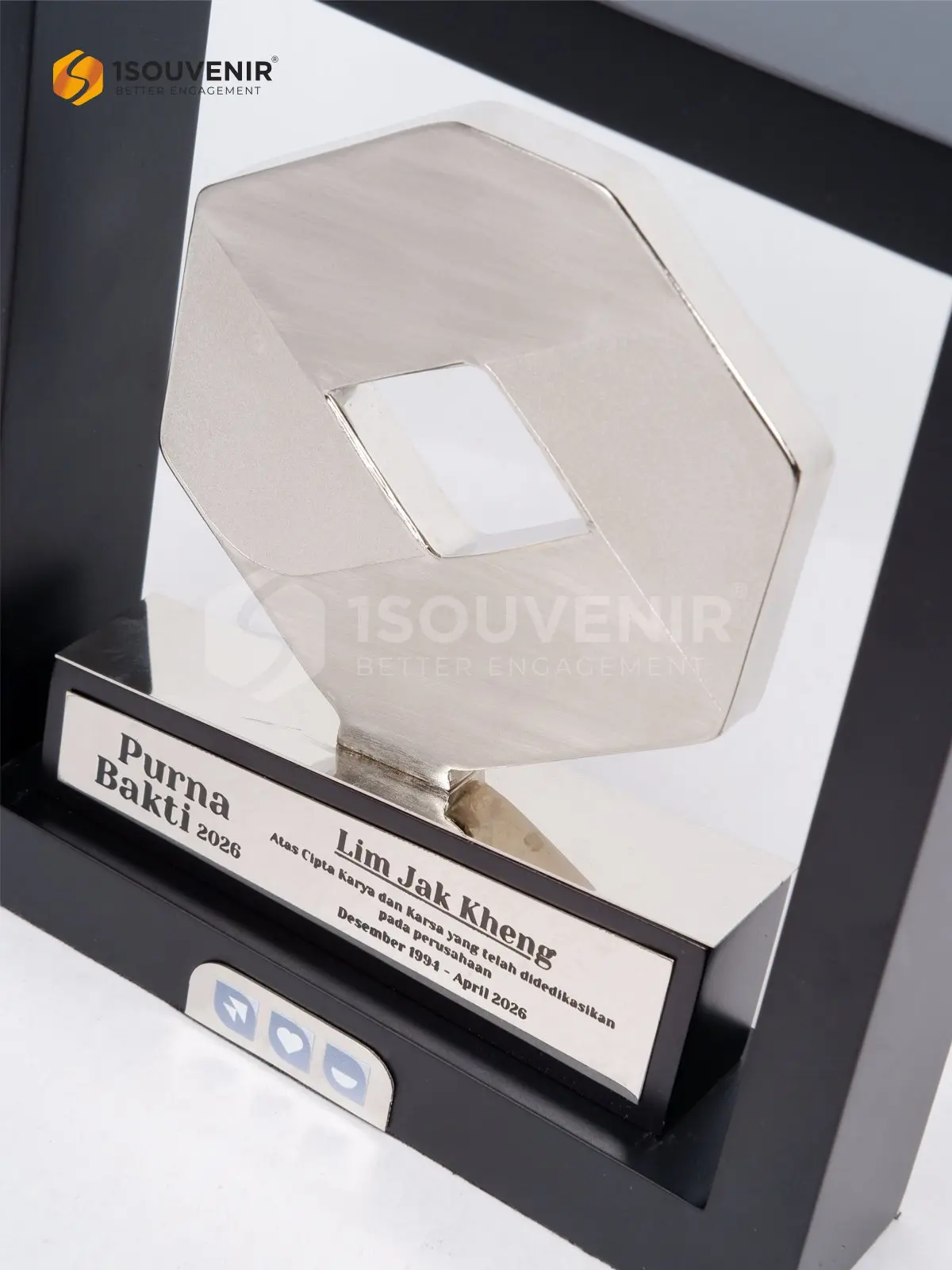 Plakat Frame Masa Purna Tugas PT SANF 2 DETAIL-PF349 Plakat Frame PT SANF