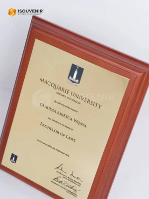 Jogjaplakat | Toko Plakat & Pusat Plakat Terlengkap 43 Plakat Kayu Bachelor of Laws Macquarie...