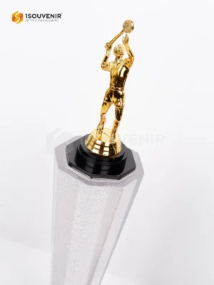 Piala Bergilir Resin Bulu Tangkis...
