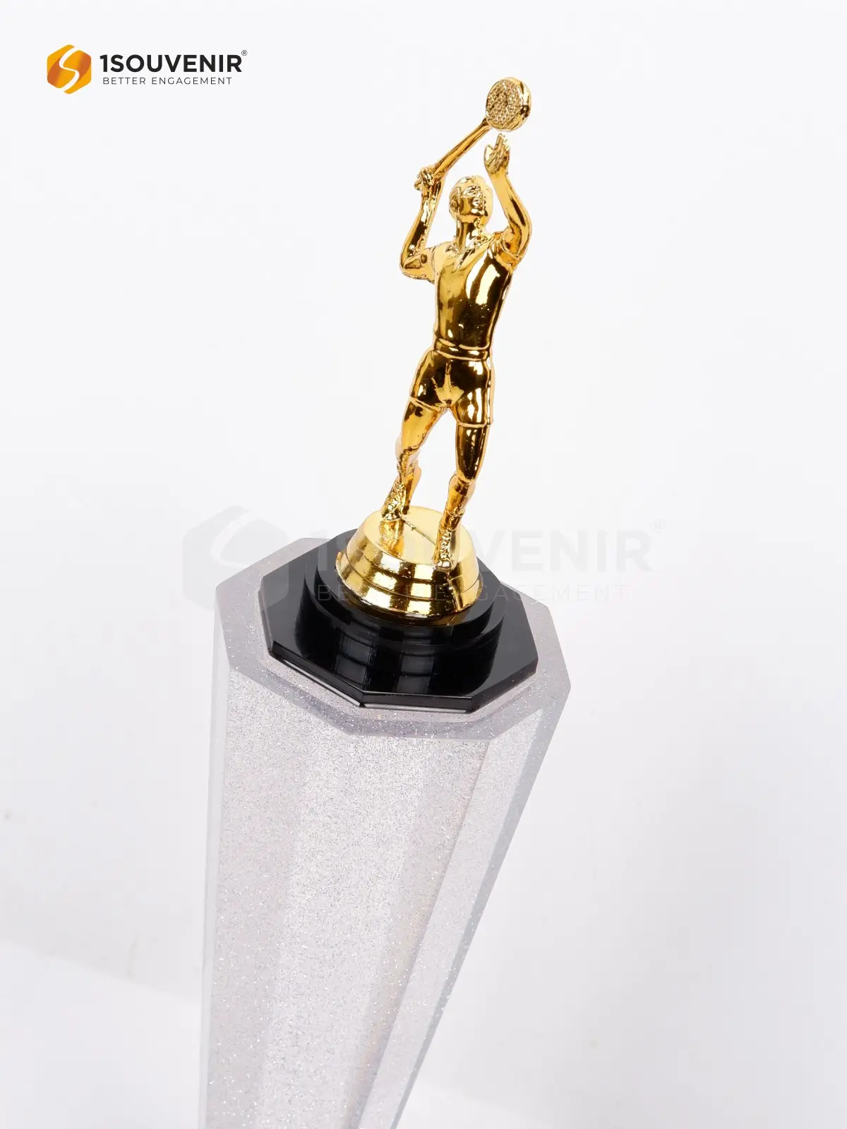 Piala Bergilir Resin Bulu Tangkis Satker Kementan Jawa Barat 2 DETAIL-TB295 Piala Bergilir Resin Satker Kementan