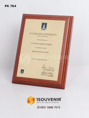 Jogjaplakat | Toko Plakat & Pusat Plakat Terlengkap 42 Plakat Kayu Bachelor of Laws Macquarie...