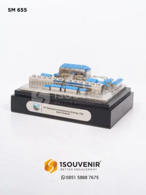 Miniatur PLTP Cendera Mata PT Pertamina...