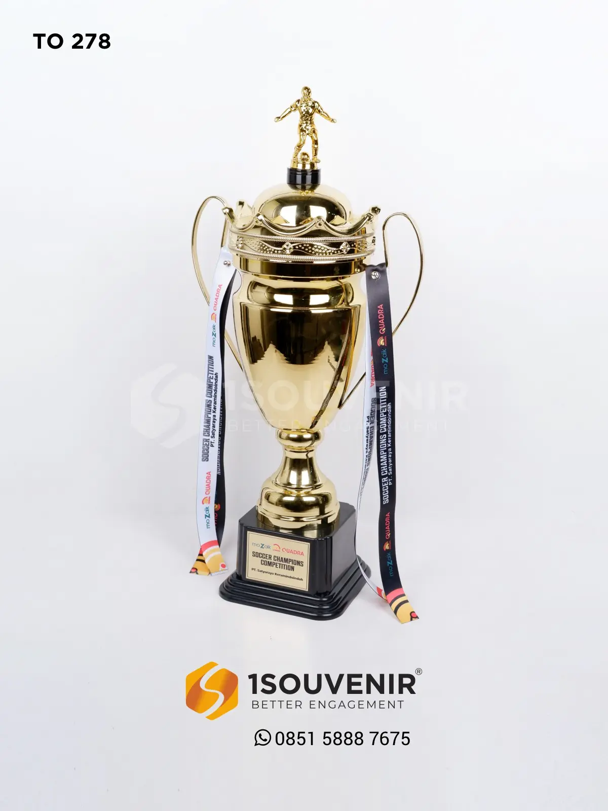 Piala Olahraga Soccer Champions Competition PT Satyaraya Keramindo Indah 1 TO278 Piala Olahraga Soccer Champions Competition