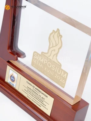 Plakat Kayu Akrilik Token of Appreciation...