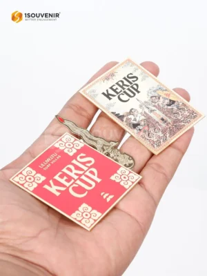 Pin Logam Keris Cup Uluwatu Surf Villas