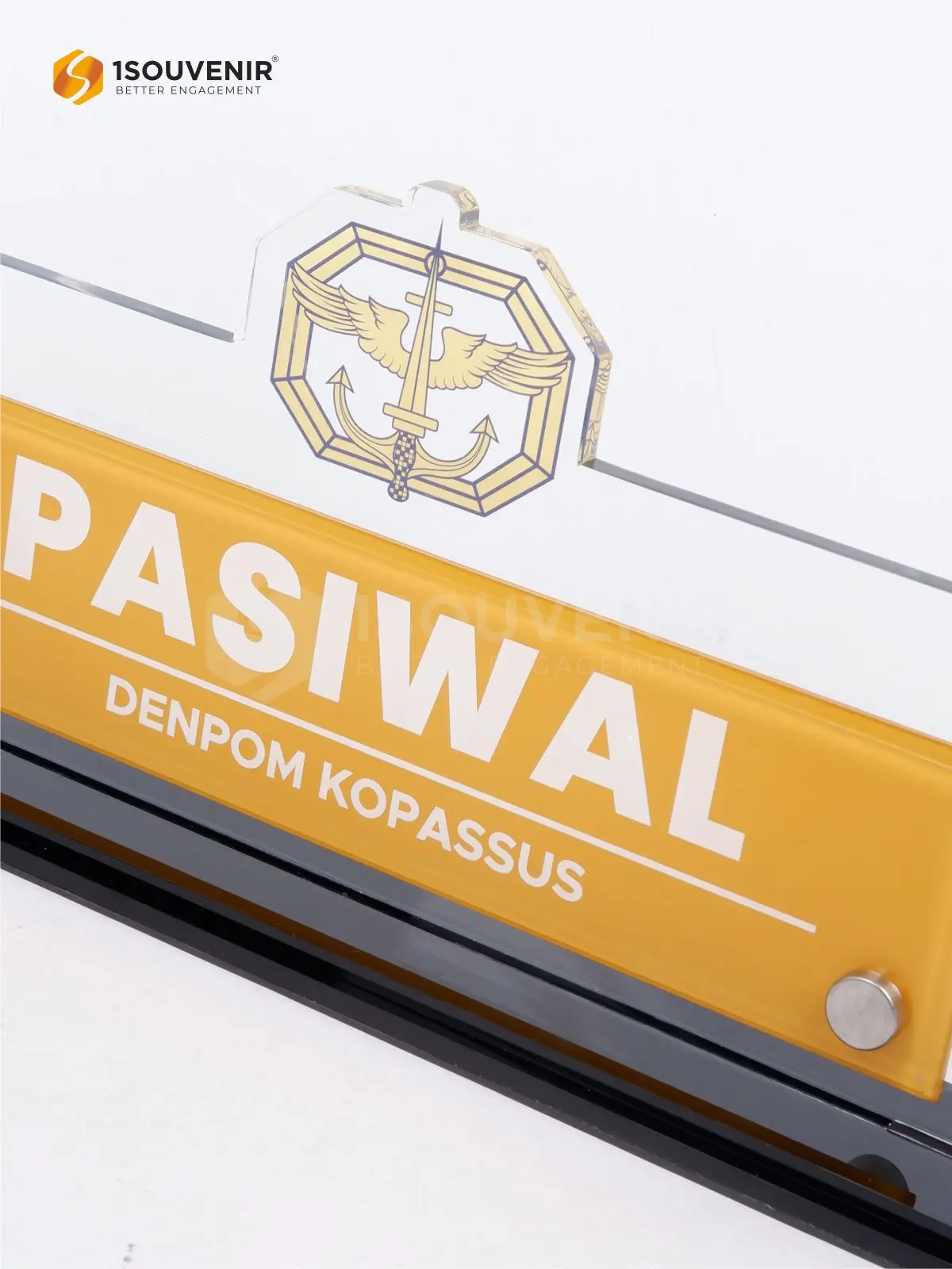 Papan Nama Meja Pasiwal Denpom Kopassus 2 Papan Nama Meja Pasiwal Denpom Kopassus - Gambar 2