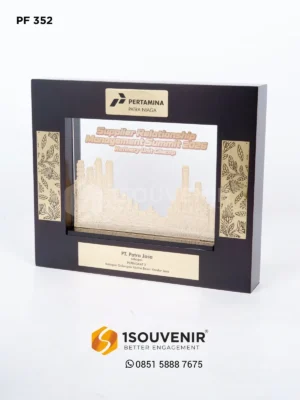 Plakat Frame Supplier Relationship Management Summit Pertamina Patra Niaga