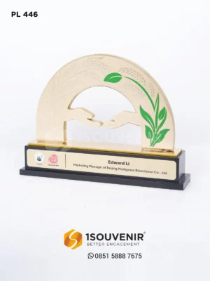 Plakat Logam Marketing Manager of Beijing Multigrass Bioscience