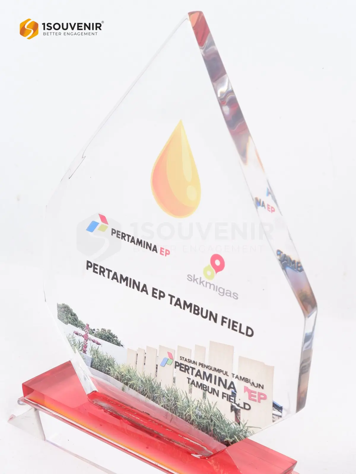 Plakat Akrilik Pertamina EP Tambun Field 2 DETAIL-PA889 Plakat Akrilik Pertamina EP Tambun