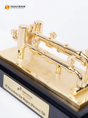 Miniatur Pipa PT Perusahaan Gas Negara