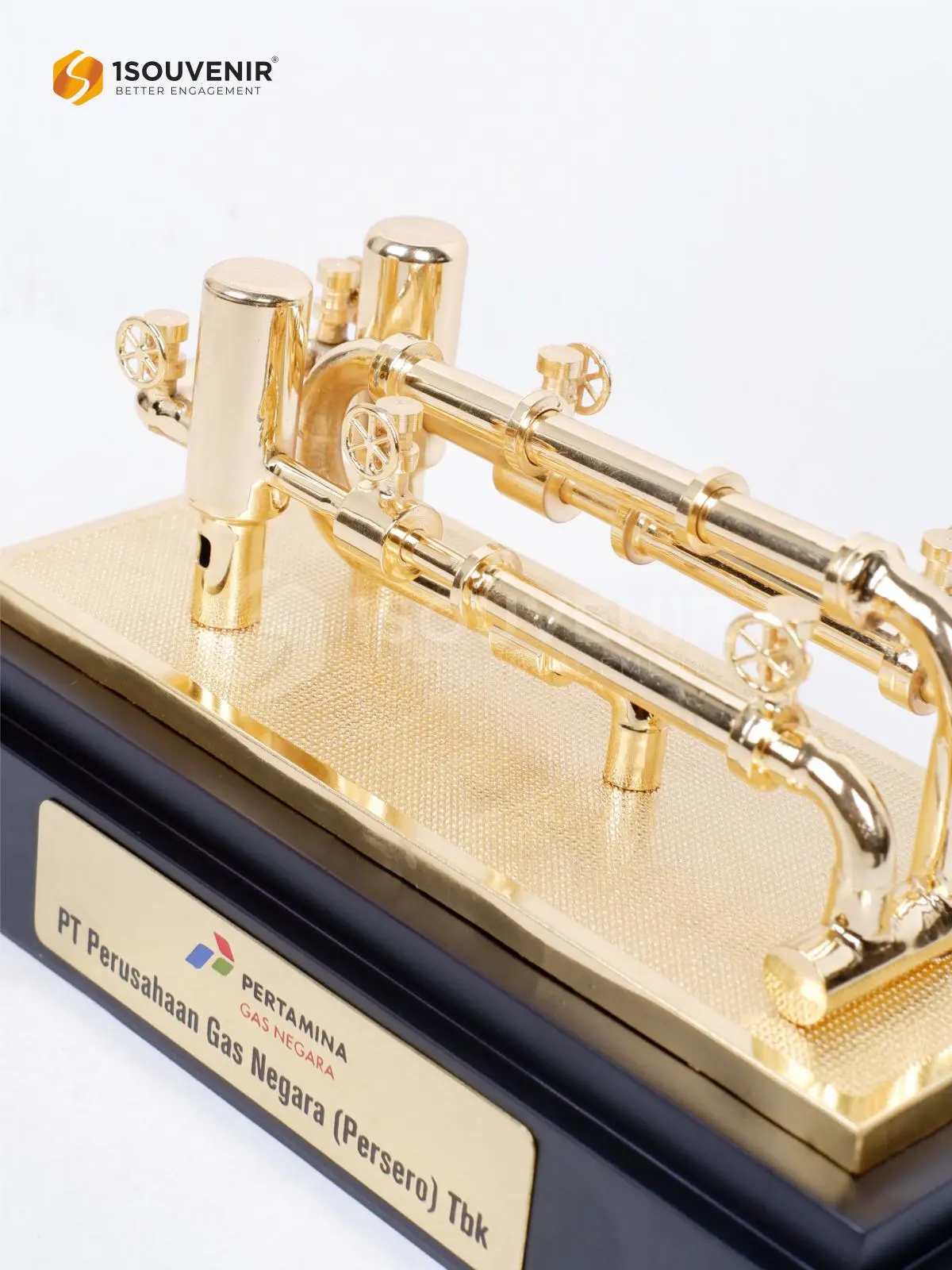 Miniatur Pipa PT Perusahaan Gas Negara 2 DETAIL-SM668 Miniatur Perusahaan Gas Negara