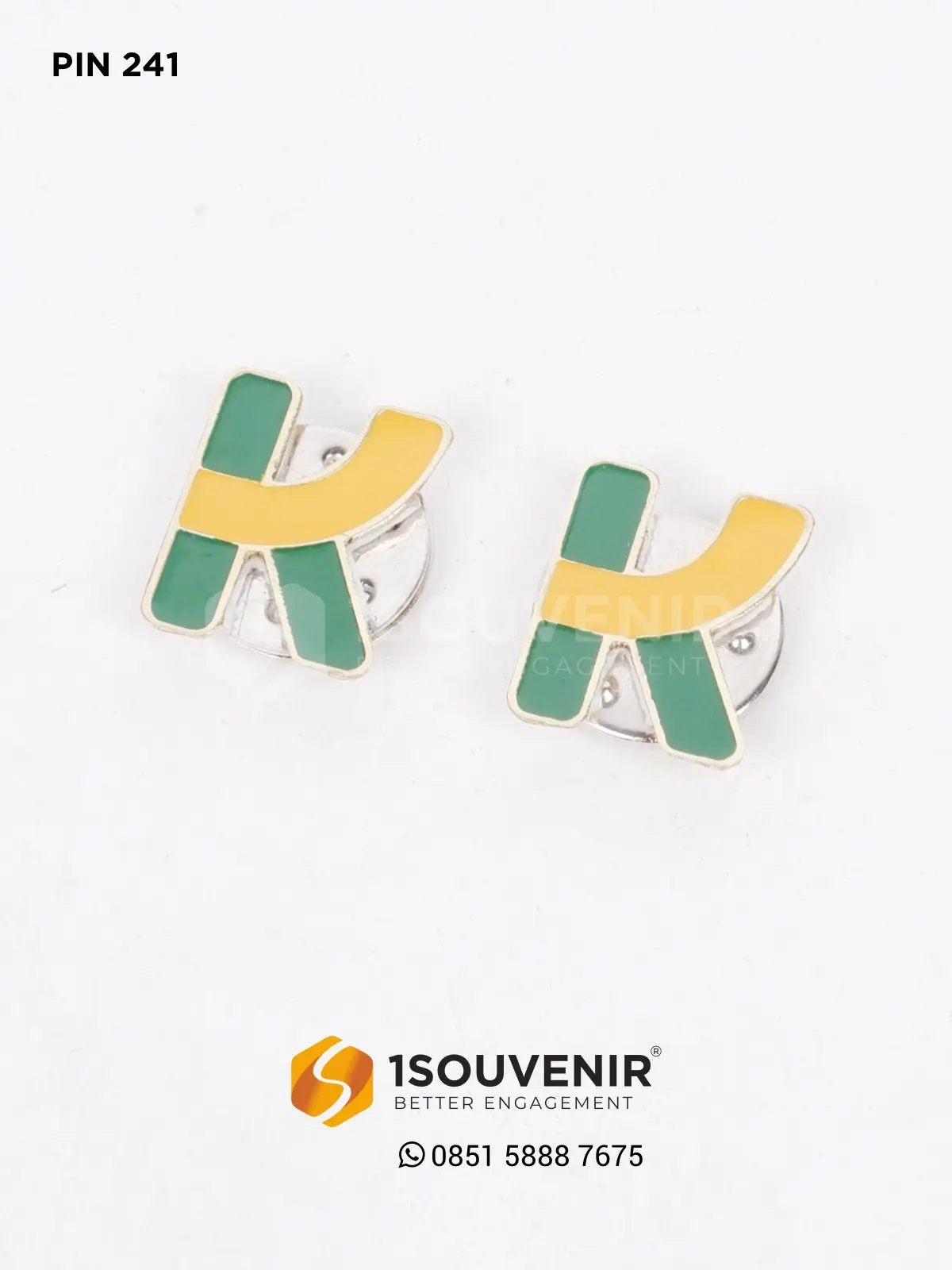 Pin Logam Magnet Custom Logo 1 PIN241 Pin Logam Magnet Custom Logo