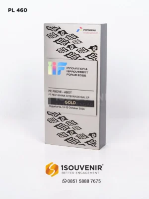 Plakat Logam Innovation & Improvement...