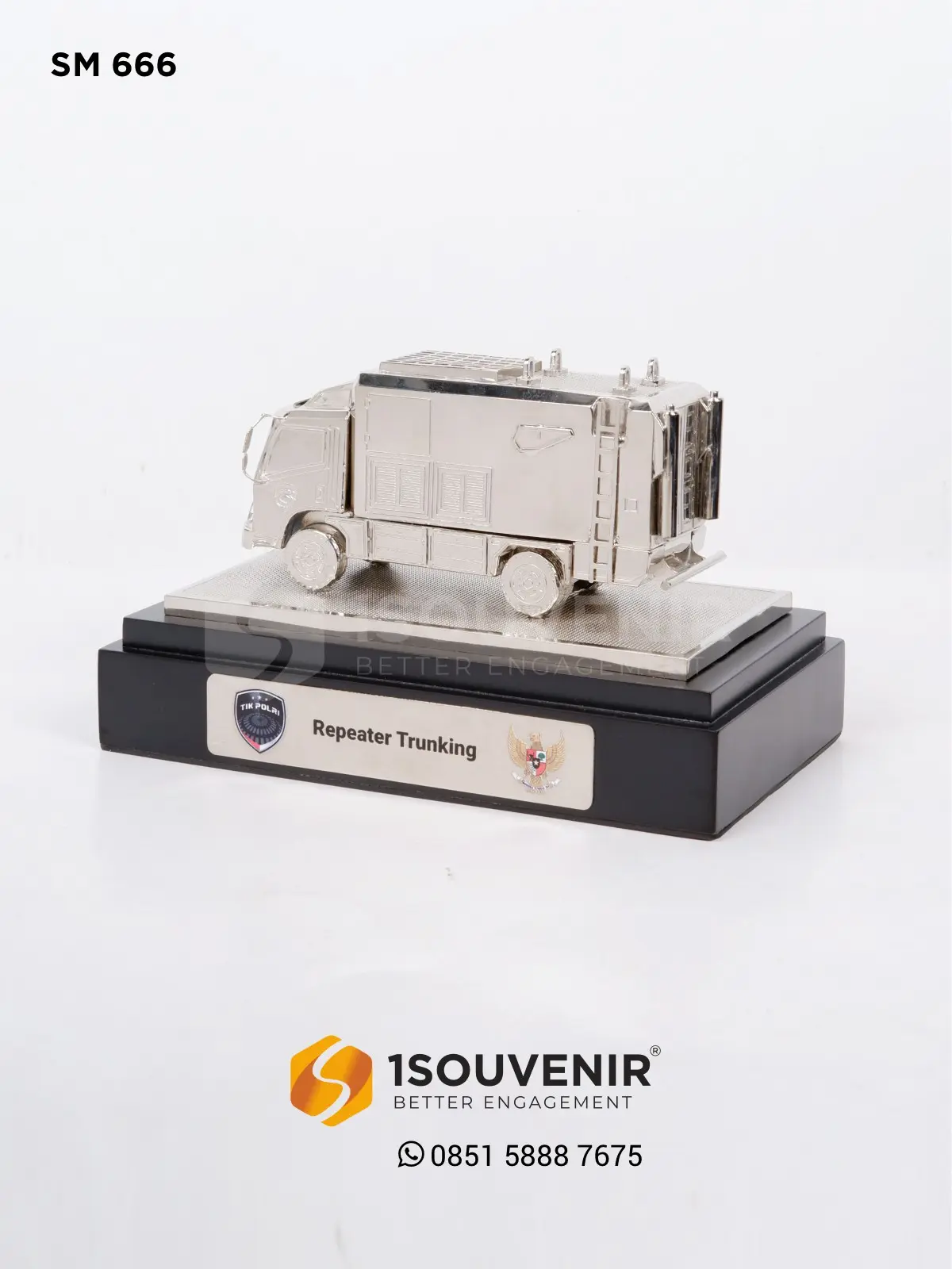 Miniatur Repeater Trunking TIK Polri 1 SM666 Miniatur Repeater Trunking